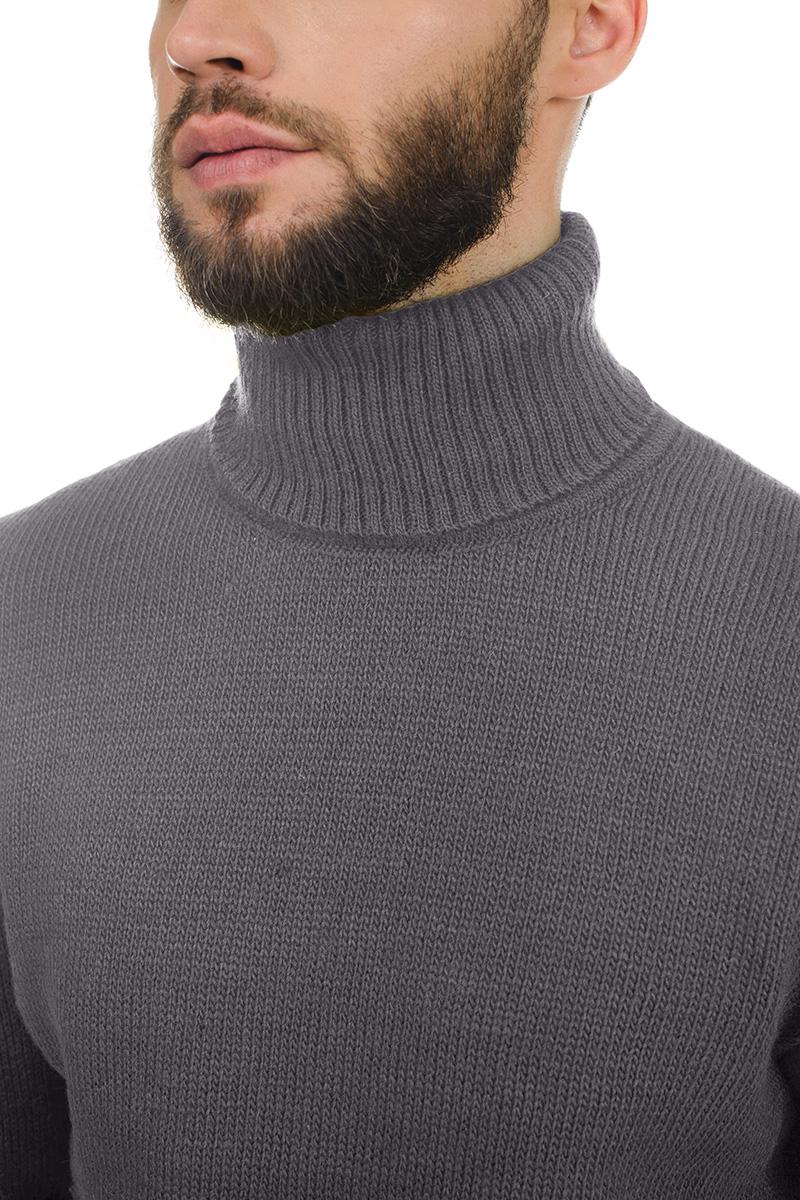 Гольф теплий SVTR з косим плечовим швом р. 52 Сірий (268) - фото 2 Гольф теплий SVTR з косим плечовим швом р. 52 Сірий (268) - фото 2