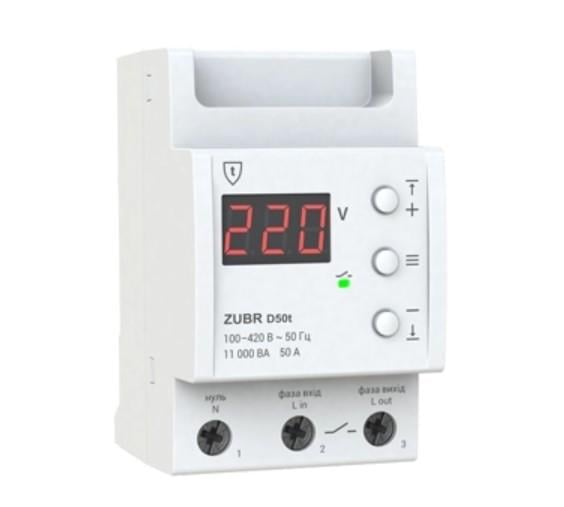 Реле напряжения ZUBR D50t (000179993)