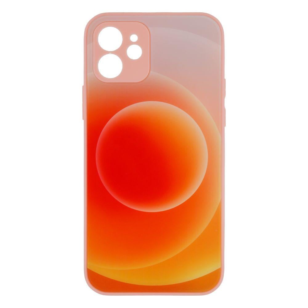 Силіконовий Чохол Накладка Glass TPU Prism Circles для iPhone 12 - фото 1