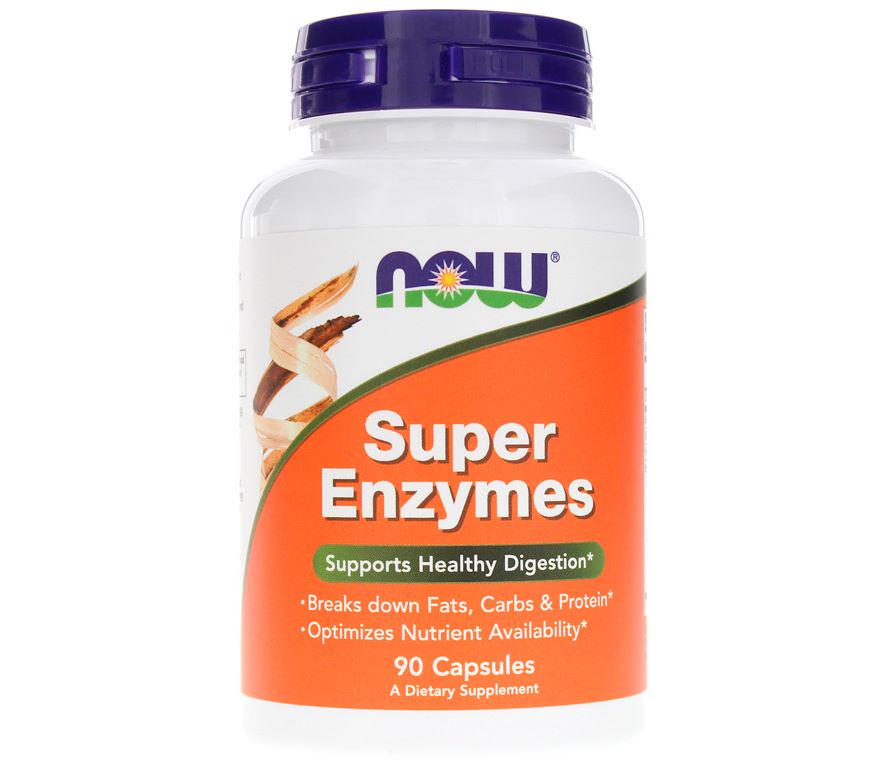 Травні ферменти NOW Foods Super Enzymes 90 Caps