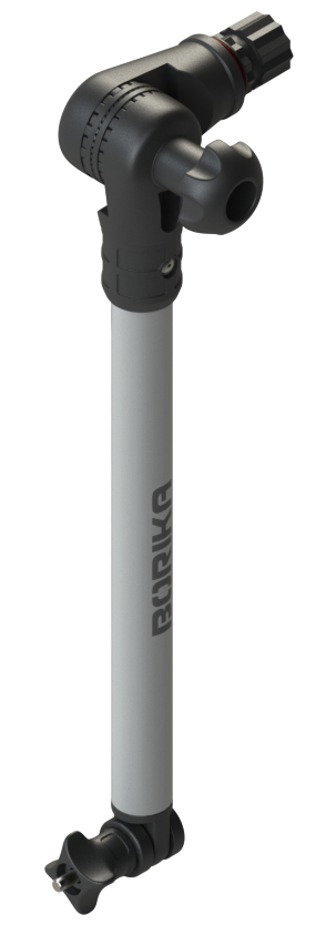 Тримач датчика ехолота Borika FASTen FTr300 L-300 мм для кріплення вздовж борту каяків та belly boats Чорний (01.04.023.01.04)