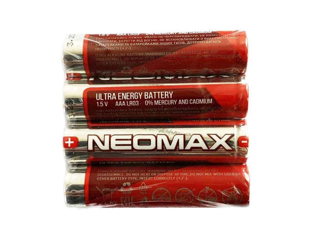 Батарейка Neomax LR03 AAA лужна Alkaline 4 шт. (945402)