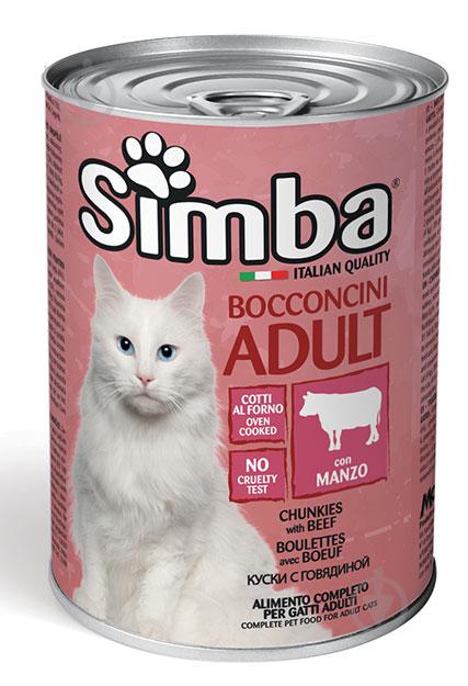 Корм для котів Simba Wet Яловичина 415 г х 5 шт. (947009607)