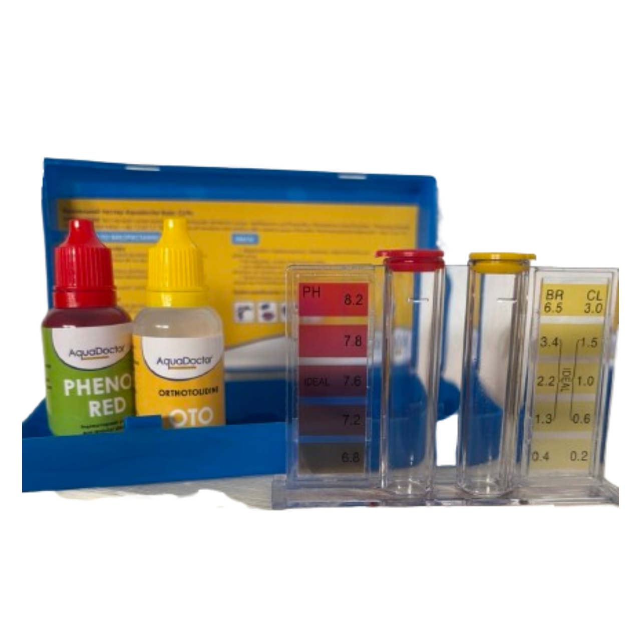 Капельный тестер AquaDoctor Basic Cl/pH на пш и хло - фото 4 Капельный тестер AquaDoctor Basic Cl/pH на пш и хло - фото 4