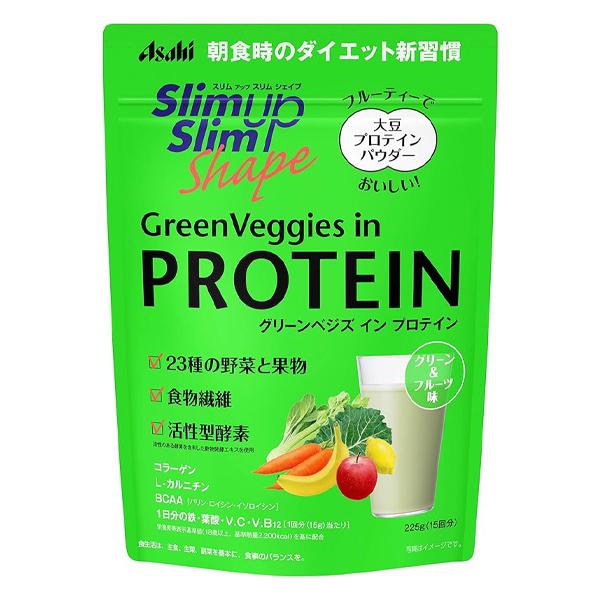 Протеин Asahi Slim Up Green Veggies in Protein 225 г 15 порций (000024159)