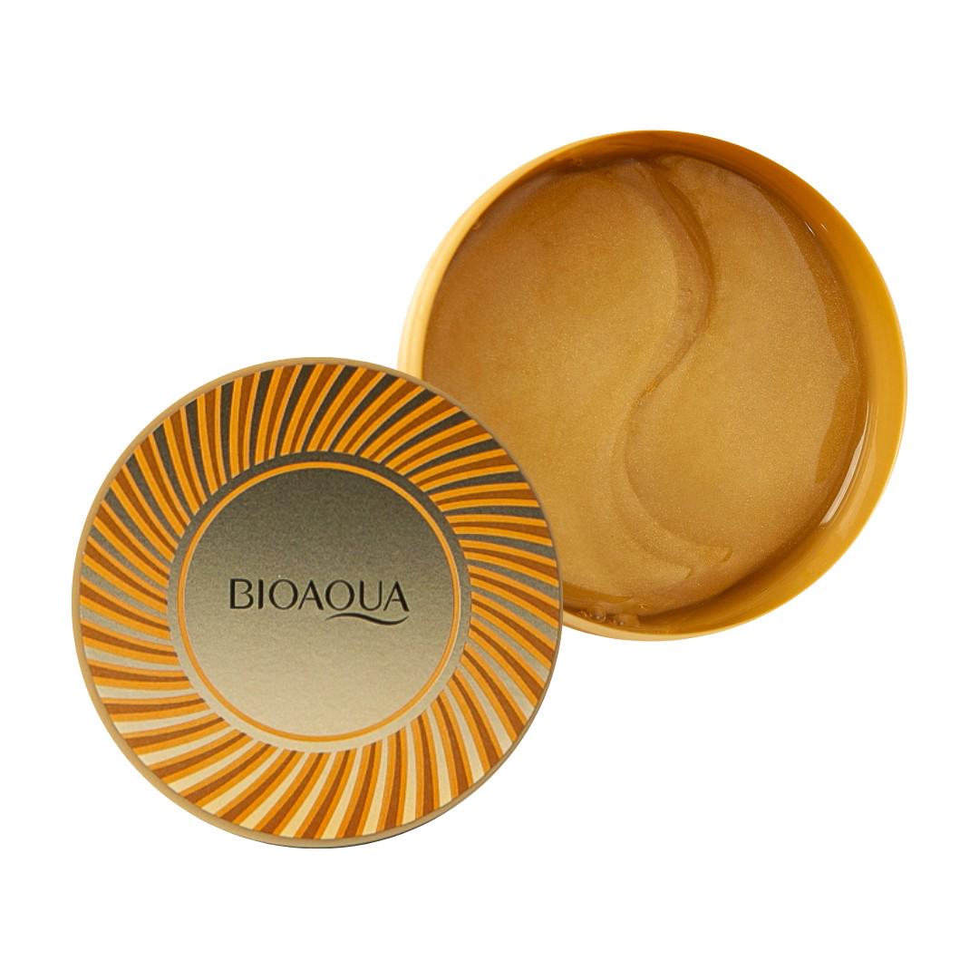 Патчи гидрогелевые энергетические Bioaqua с экстрактом частиц золота 60 шт. (11000950)