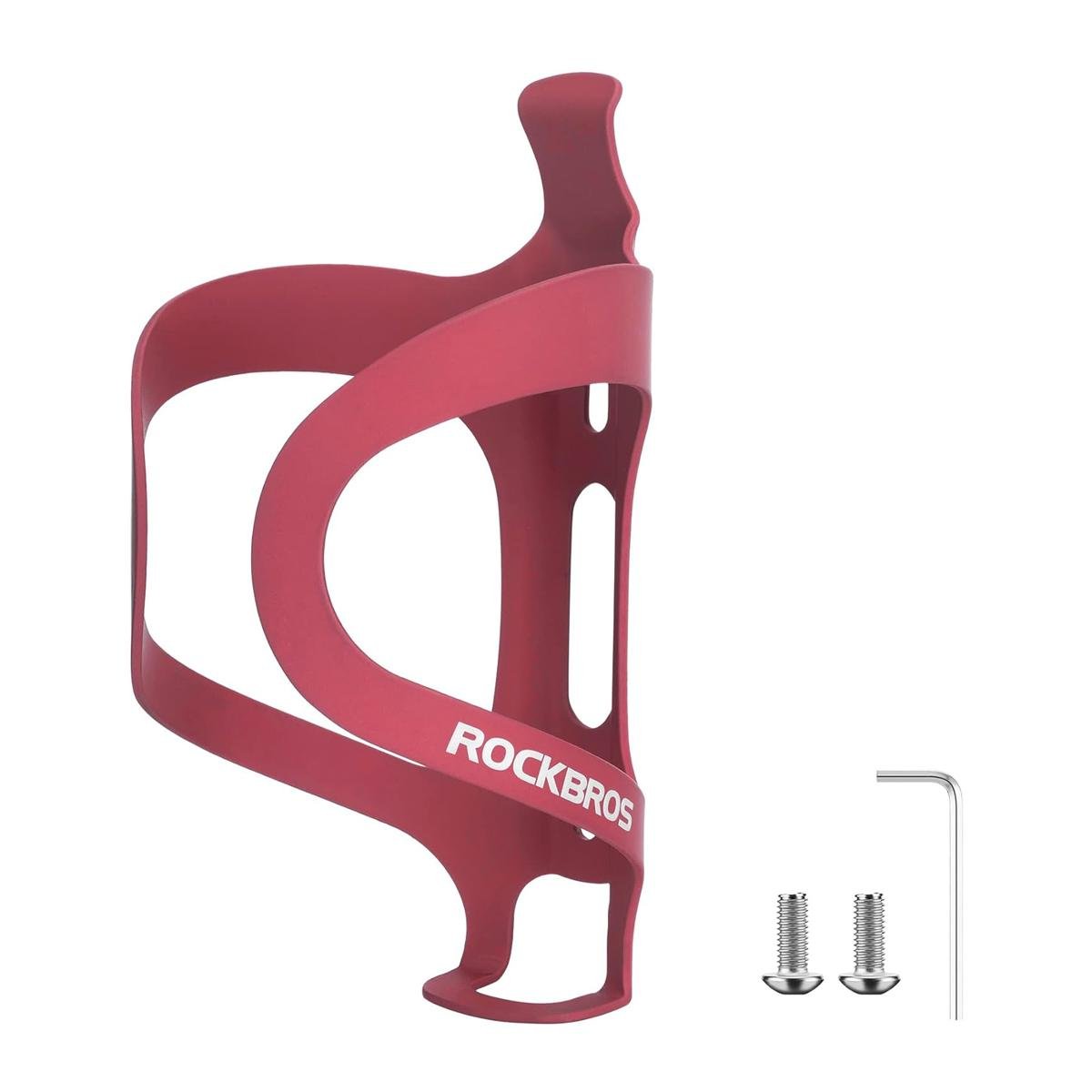 Флягодержатель ROCKBROS TRL-LL2 алюминиевый Красный (RB-TRL-LL2-4780) - фото 5 Флягодержатель ROCKBROS TRL-LL2 алюминиевый Красный (RB-TRL-LL2-4780) - фото 5