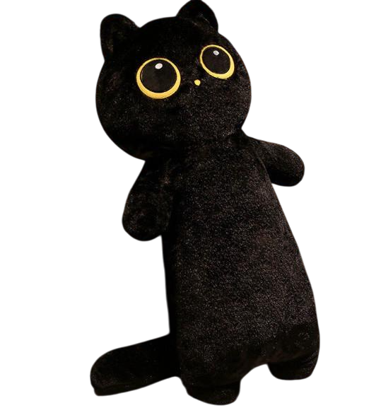Мягкая игрушка антистрес Кот 130 см Черный (2405)