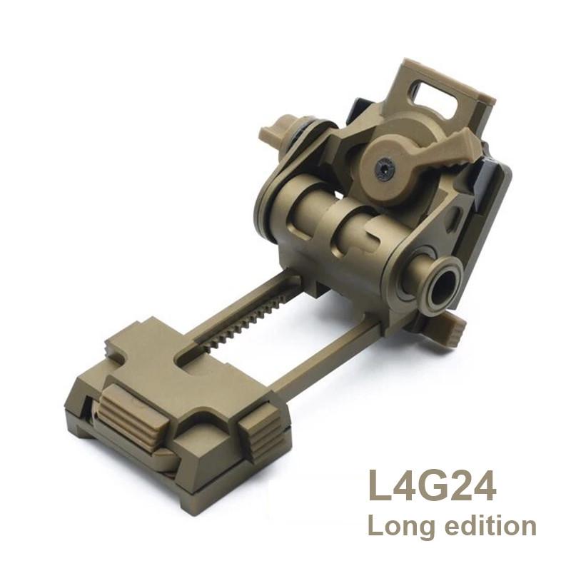 NVG-крепление для ПНО DOVETAIL Ласточкин хвост L4G24 long edition Золотистый (100986-L) - фото 2 NVG-крепление для ПНО DOVETAIL Ласточкин хвост L4G24 long edition Золотистый (100986-L) - фото 2