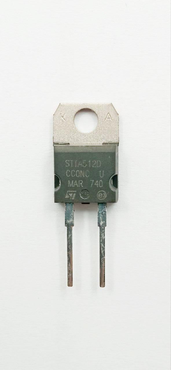 Діод STTA512D 5A 1200V 45ns TO-220AC (12681)