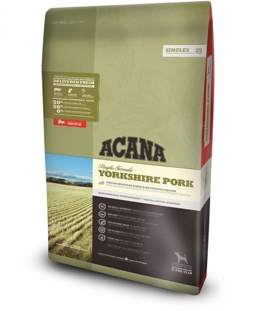 Корм сухой для собак Acana Yorkshire Pork Dog с чувствительным пищеварением 11,4 кг
