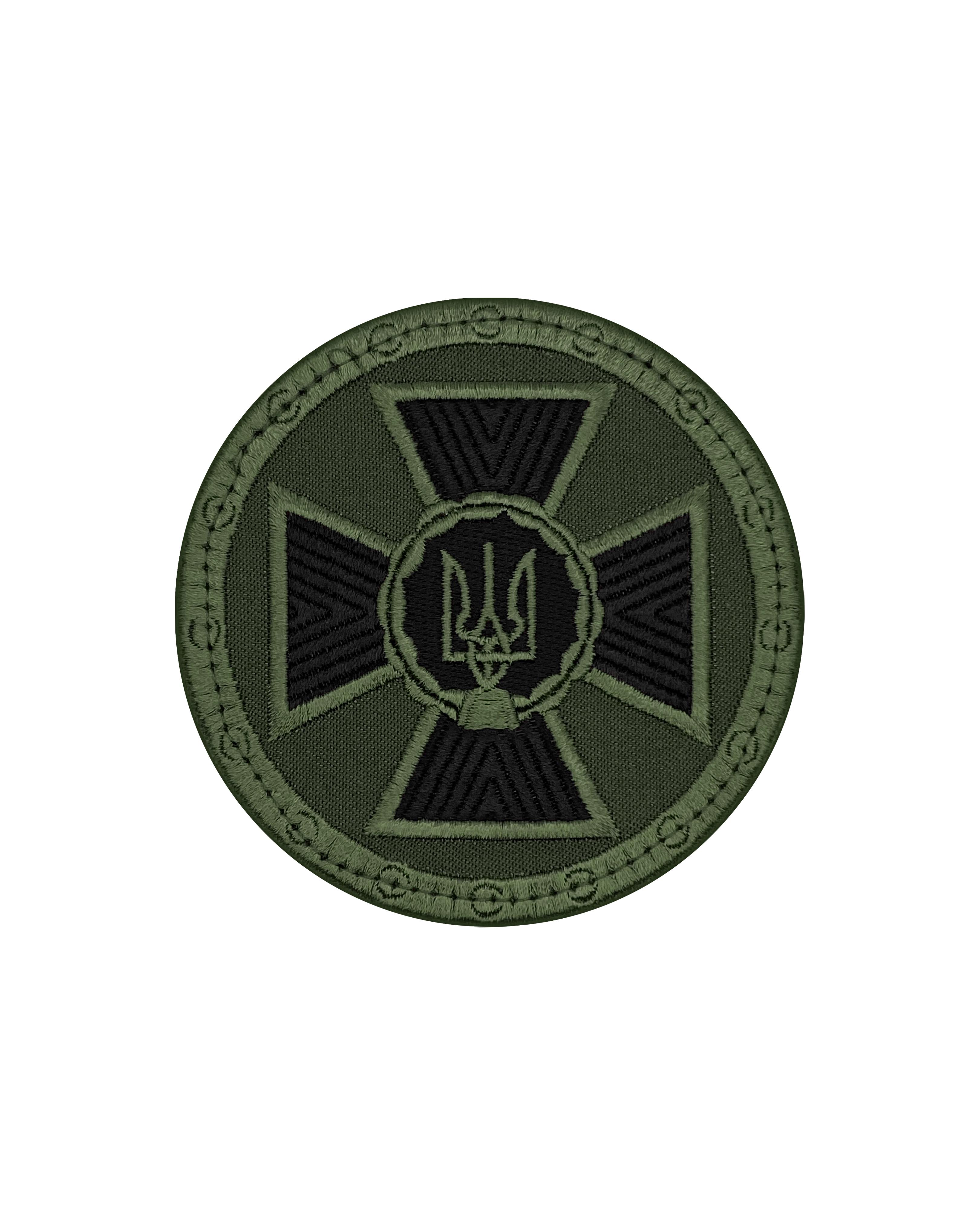 Шеврон СБУ Олива/Чорний (SBU-3.5)