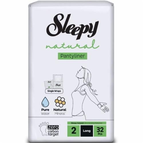 Прокладки ежедневные Sleepy Natural Long 2 32 шт. (33858210)