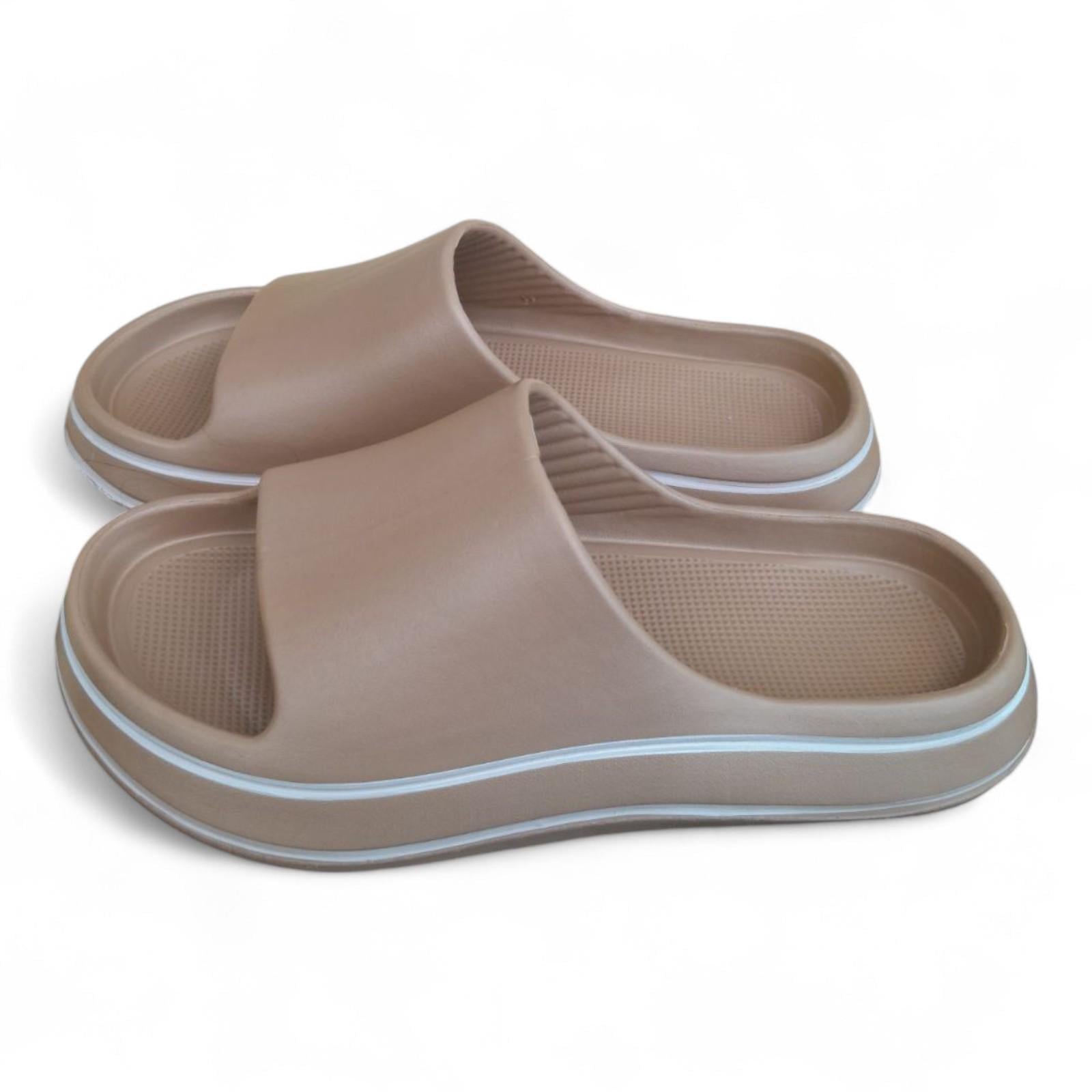 Шлепанцы женские Progress из EVA р. 37 23 см Мокко