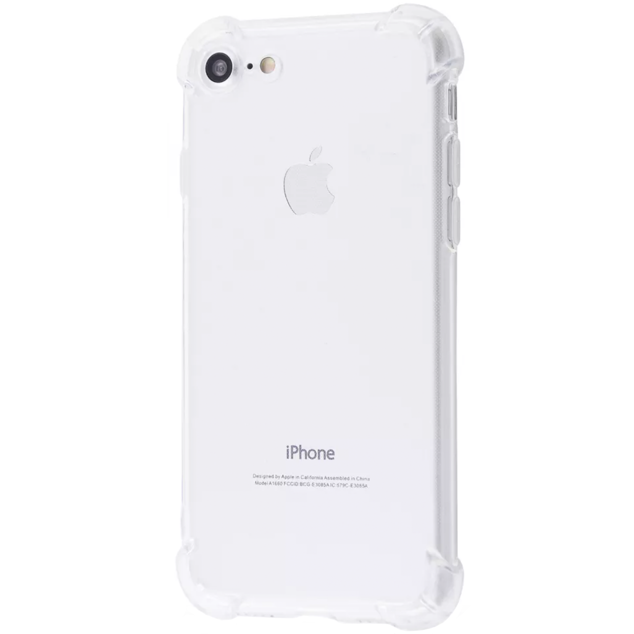 Прозрачный силиконовый чехол WXD Silicone 0.8mm Case for iPhone SE 3/SE 2/8/7, Clear