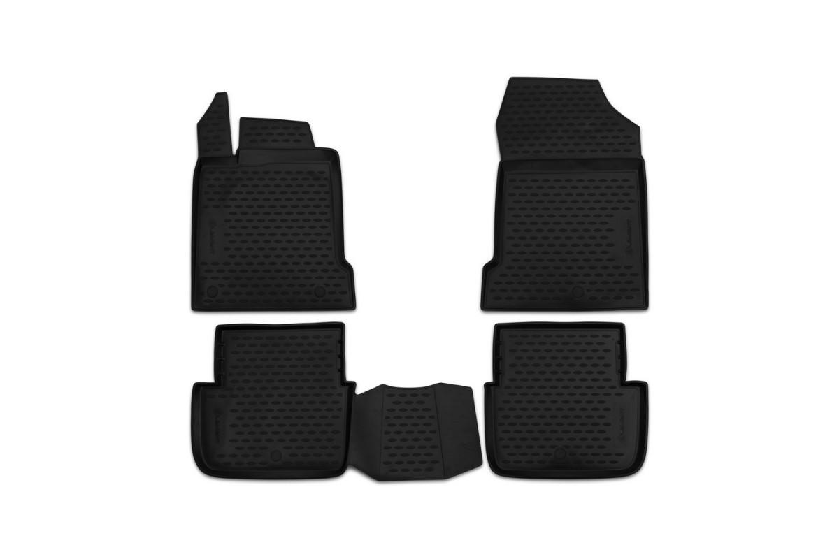 Килимки в салон Novline для Renault Latitude 2010- поліуретан 4 шт. (NLC.41.26.210k)