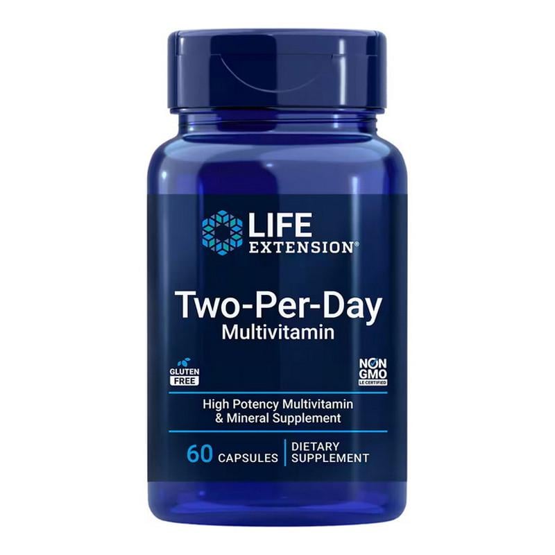 Комплекс мультивітамінів Life Extension Two-Per-Day Capsules 60 капс. (22807-01)