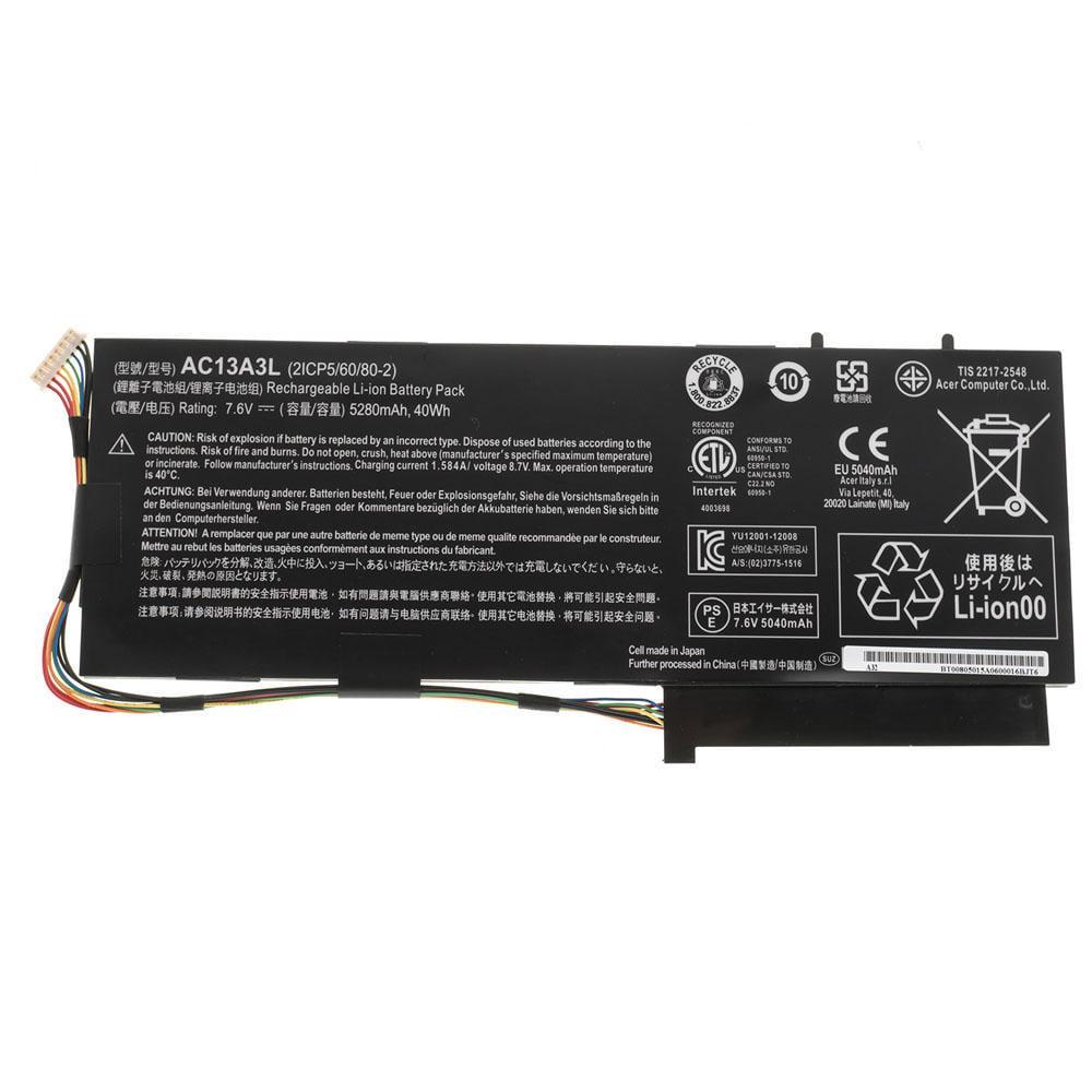 Аккумулятор для ноутбука Acer TravelMate X313-M 5280 mAh 7,6V (124039)