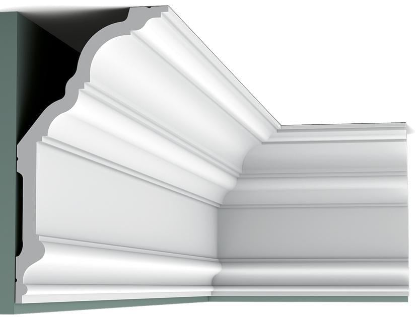 Карниз гладкий Orac Decor C340 255x135 мм 2000 мм (12368179)