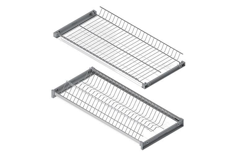 Сушка для посуды Rejs с рамой вариант 3 на L 600 мм Хром (WE06.1126.01.001)