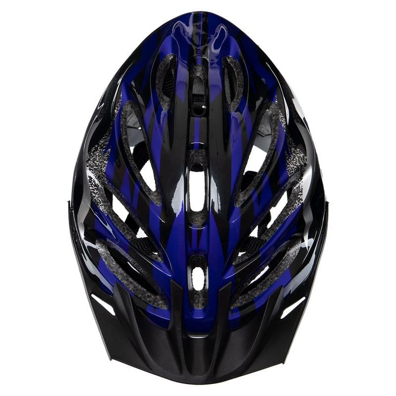 Велошлем кросс-кантри Zelart SP-Sport YF-11 S р. 52-55 Синий/Черный (DR011321)