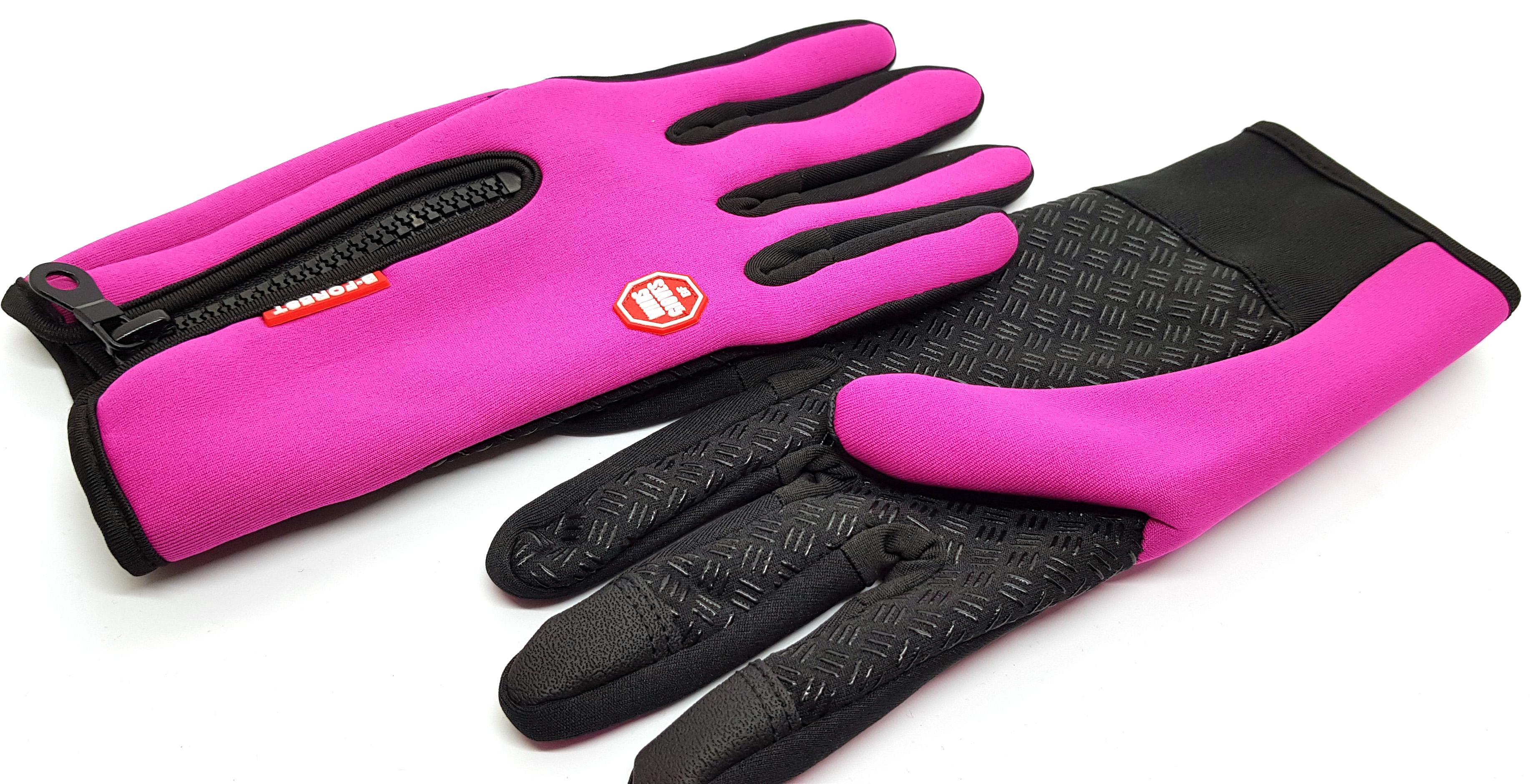 Вело-лижні рукавички Windstopper Рожевий Розмір M (17092142112)