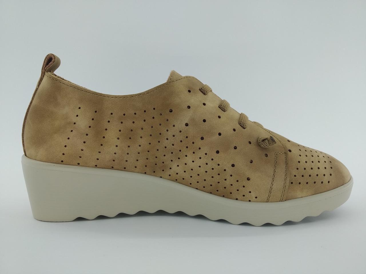 Кросівки жіночі Flexpies Art.02 р. 39 25,5 см Коричневий