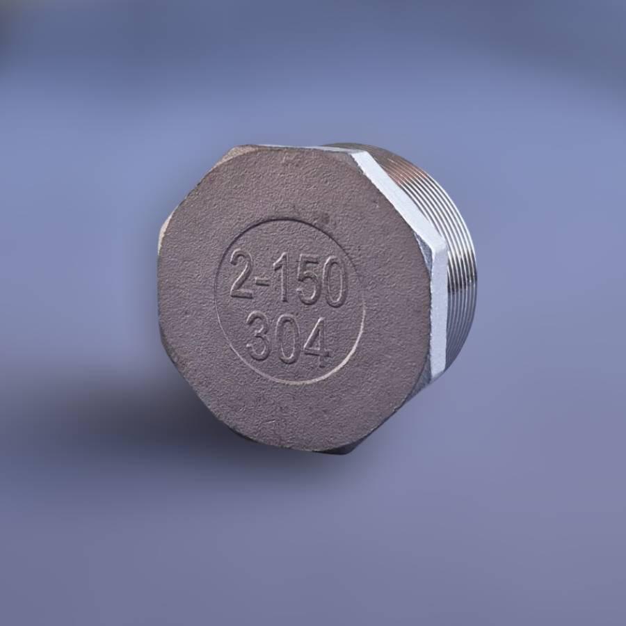 Заглушка різьбова восьмигранна DN50 BSPP н/ж сталь AISI304 Class-150 зовнішня різьба 2" (29203374) - фото 5 Заглушка різьбова восьмигранна DN50 BSPP н/ж сталь AISI304 Class-150 зовнішня різьба 2" (29203374) - фото 5