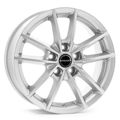 Диски на авто Borbet W R15 W6 PCD5x100 ET43 DIA57.1 Crystal silver