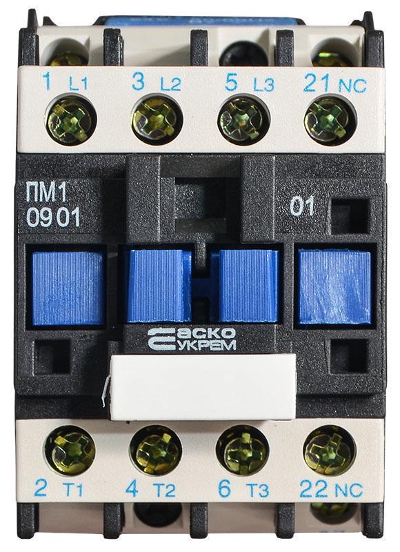 Контактор-пускатель АСКО-Укрем ПМ 1-09-01 C7 LC1-D0901 9А 36 B 1NC (A0040010097) - фото 3