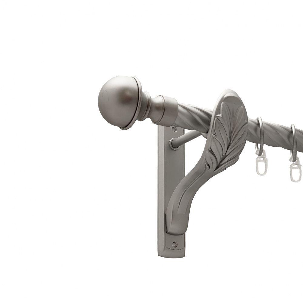 Карниз Orvit Бостон однорядний скручений 25 мм 160 см Сатин (00-00011379)