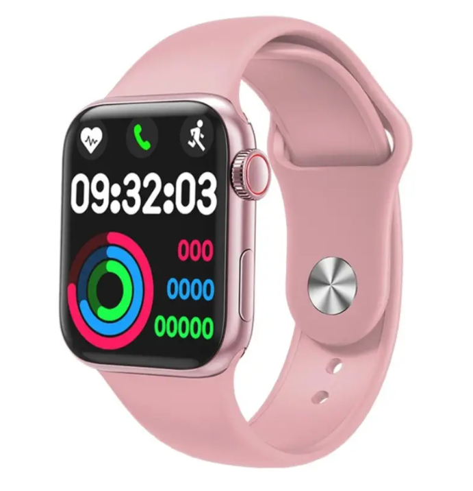 Годинник розумний Smart Watch GS8 Pro Max з українською мовою та функцією дзвінка 45 мм Рожевий