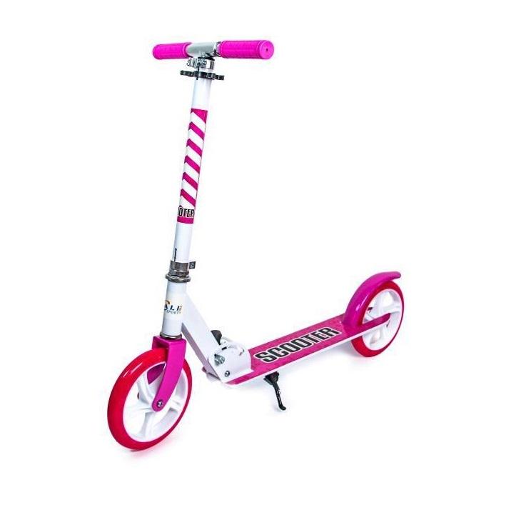 Самокат двухколесный Scooter New 2017 Розовый (2T1019)