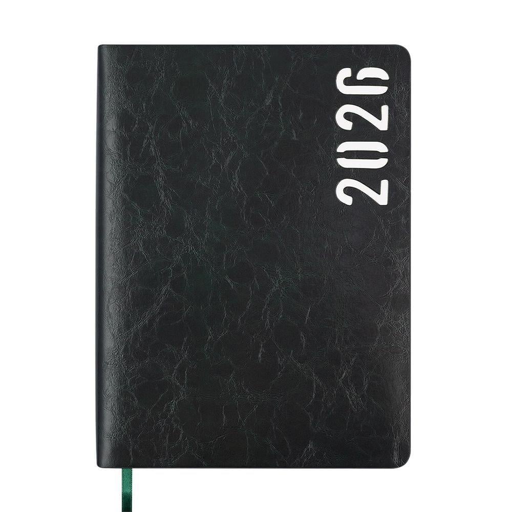 Дневник датированный 2026 Buromax Mind A5 336 стр. Зеленый (BM.21152-04)