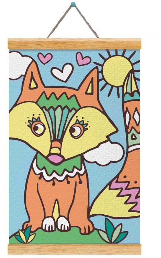 Картина по номерам Чудо Лис M (6099 RU)