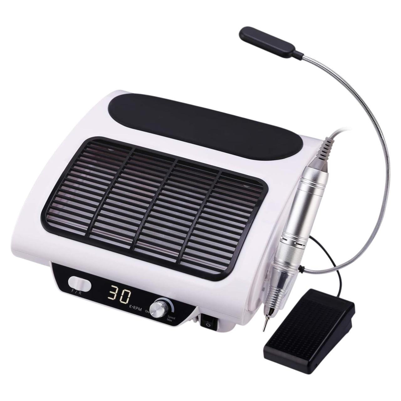 Станція для манікюру DR-3002A 3в1 фрезер/витяжка/підсвітка (2624181499)