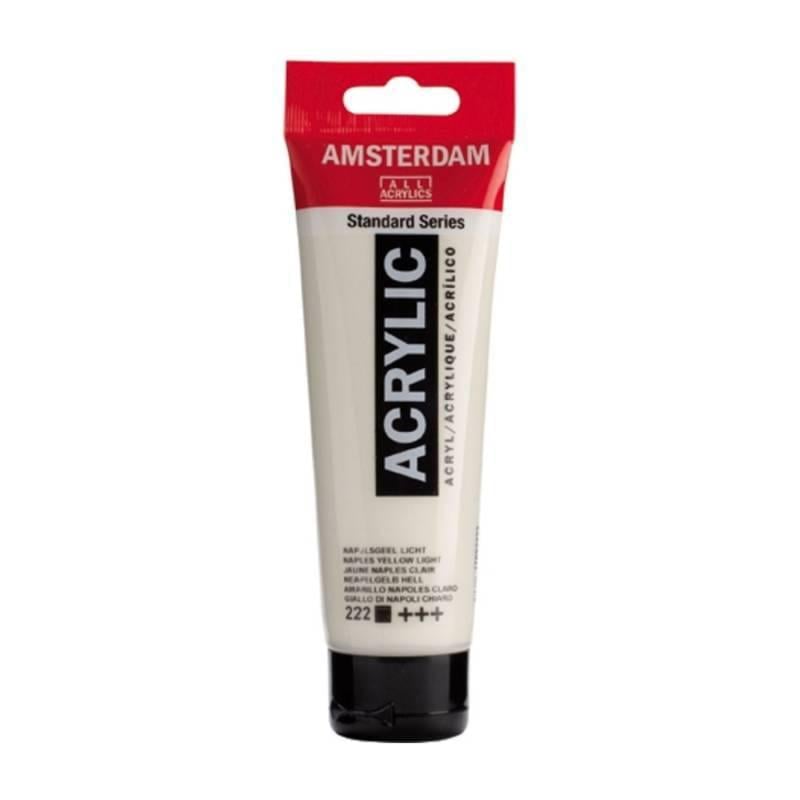 Акриловая краска Amsterdam Royal Talens 120 мл 222 Неополитанская желтая светлая (Az1-8712079267971)
