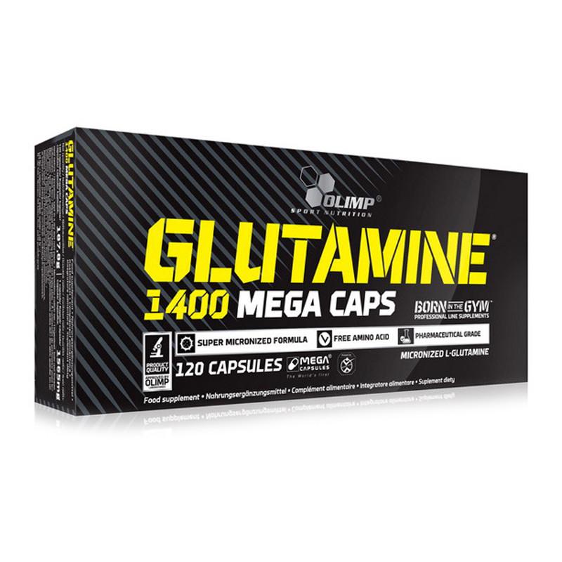 Глутамін Olimp L-Glutamine 1400 Mega Caps 120 капс. (01060-01)