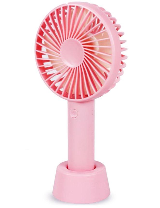Вентилятор настільний Mini Fan USB Handy SS-2 на акумуляторі Рожевий (MX-12285P) Вентилятор настільний Mini Fan USB Handy SS-2 на акумуляторі Рожевий (MX-12285P)