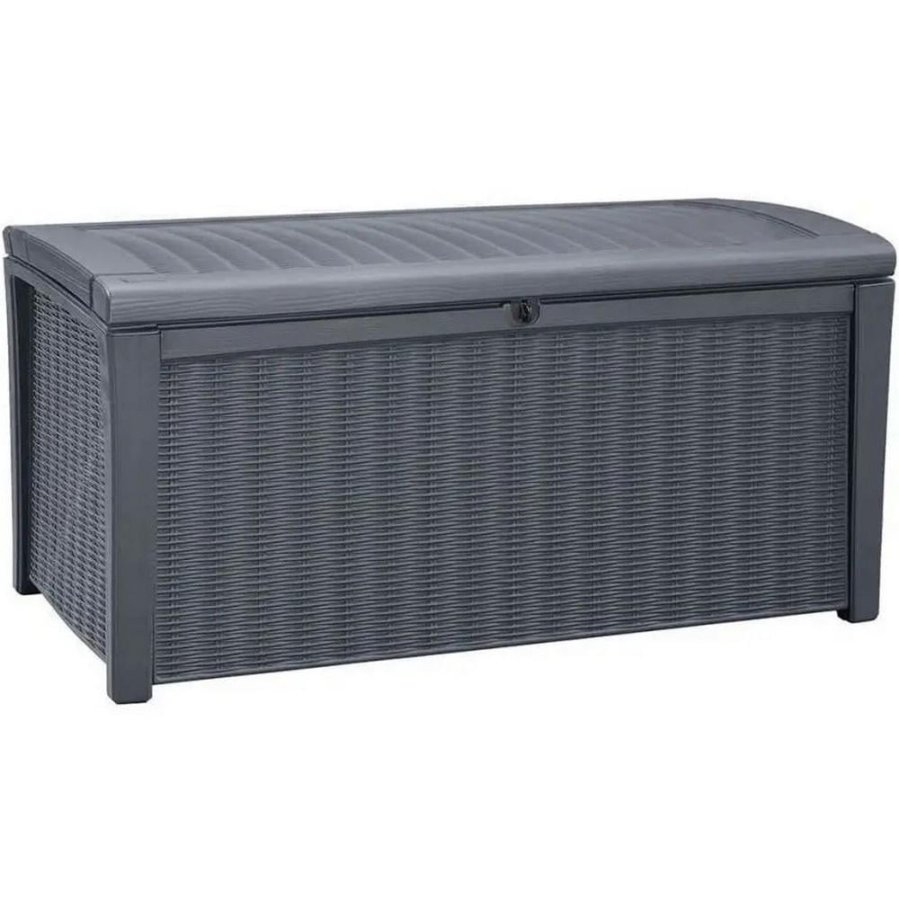 Ящик-скриня Keter Borneo Storage Box 416 л Графітовий (230414)