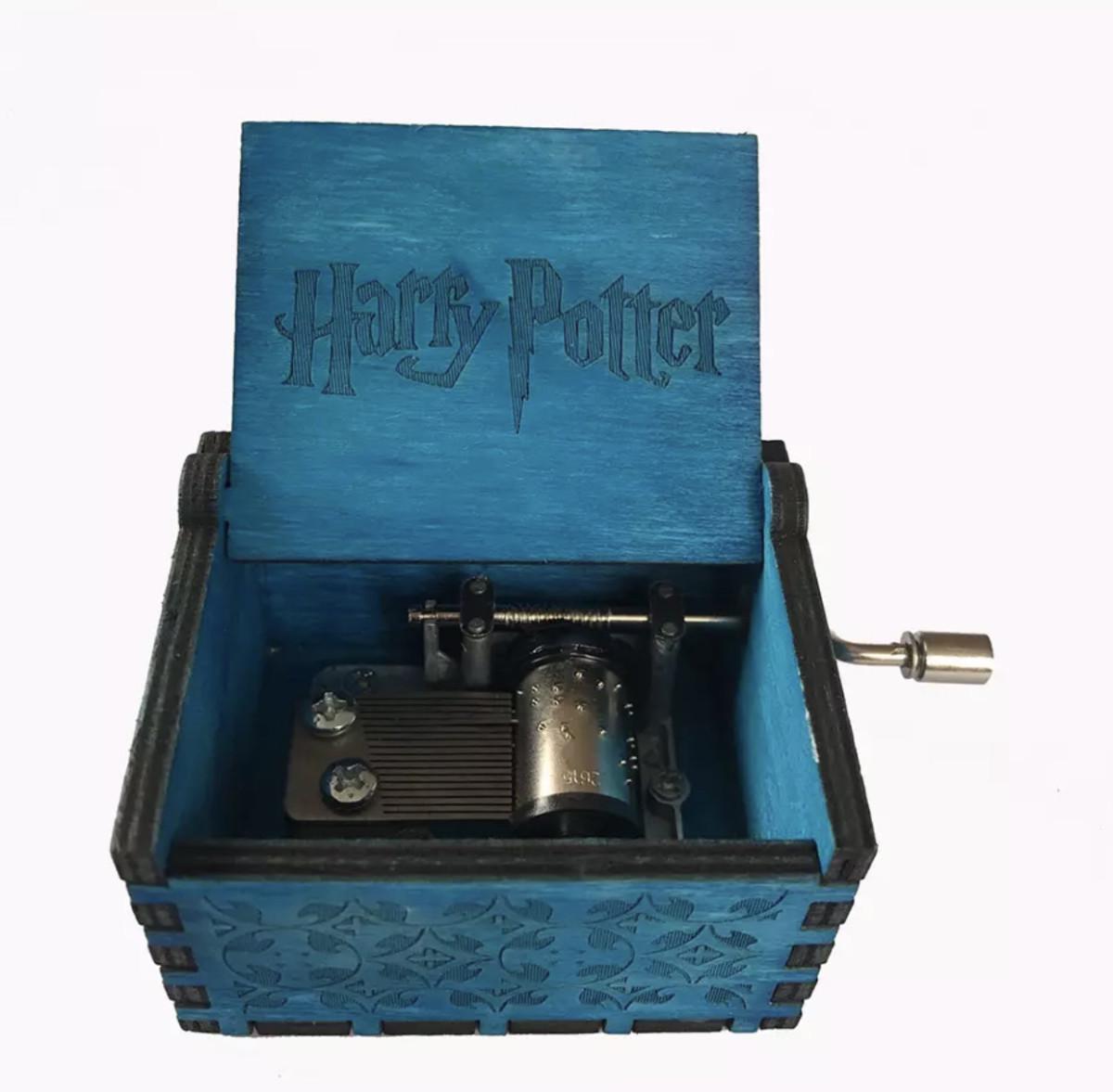 Скринька музична вінтажна Гаррі Поттер 5425 Блакитний (4215335)