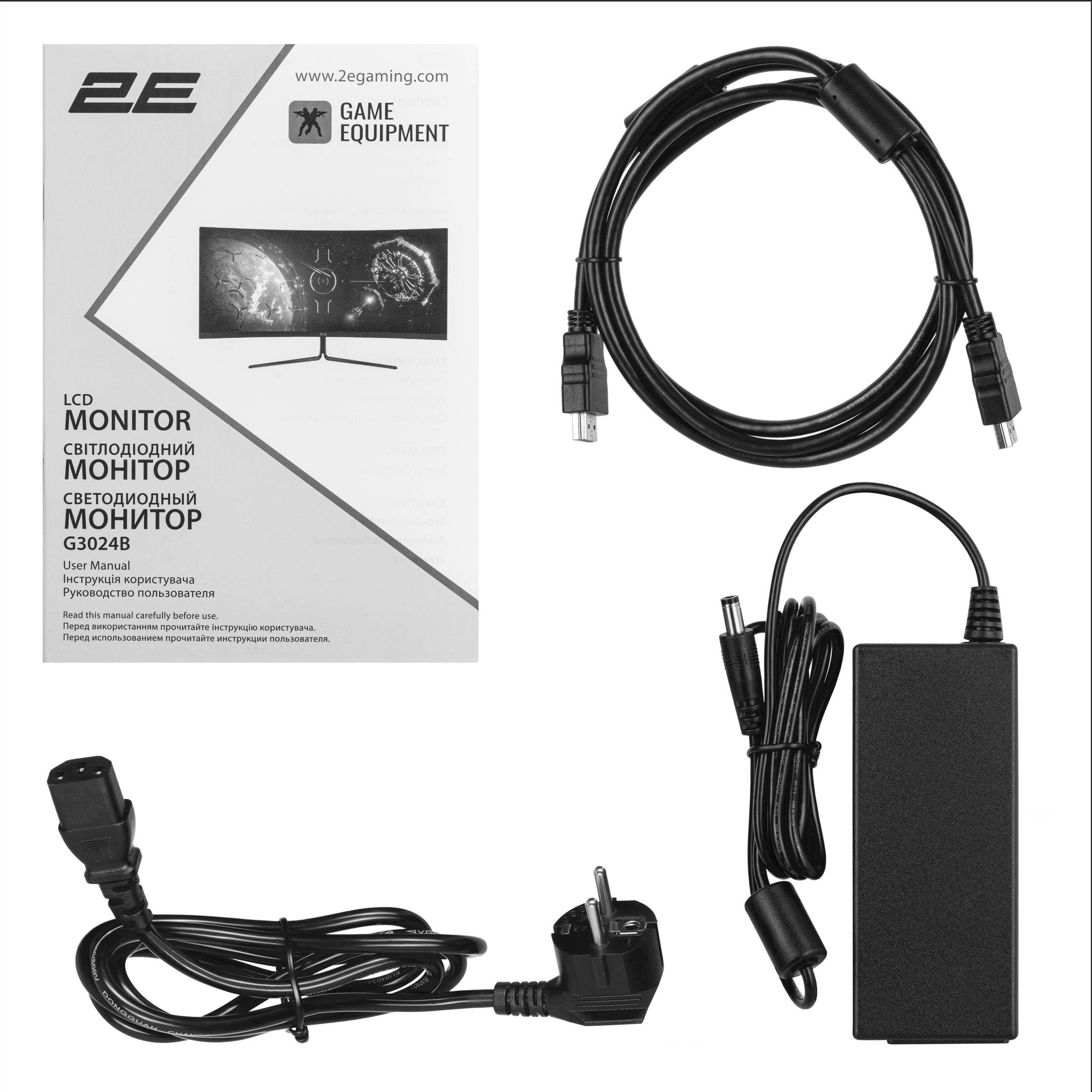 Монитор 2E GAMING G3024B Черный (2E-G3024B-01.UA) - фото 9