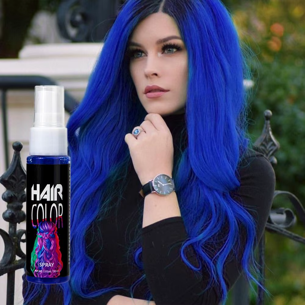 Фарба-спрей тимчасова для волосся Blue (1980121560) - фото 11 Фарба-спрей тимчасова для волосся Blue (1980121560) - фото 11