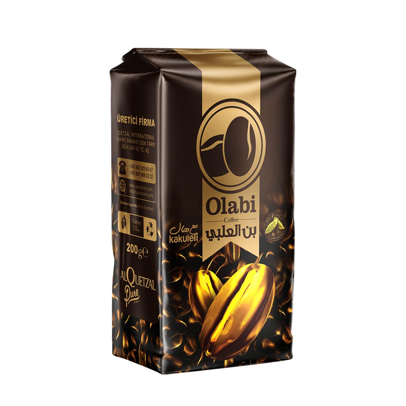 Турецкий кофе Olabi молотый с кардамоном 200 г