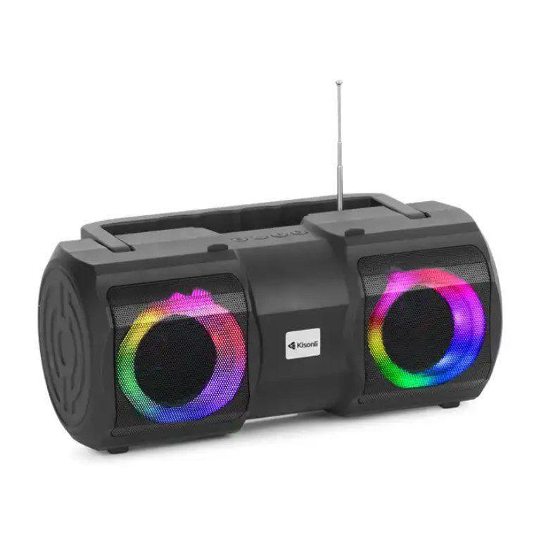 Портативная колонка Kisonli K1 ретро Bluetooth 2400 mAh 20 Вт (58668)