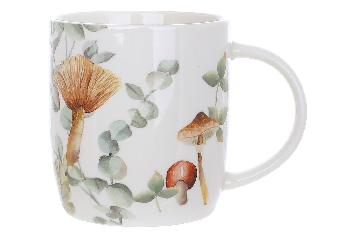 Кухоль порцеляновий BonaDi Грибна поляна 360 мл (K040) Кухоль порцеляновий BonaDi Грибна поляна 360 мл (K040)