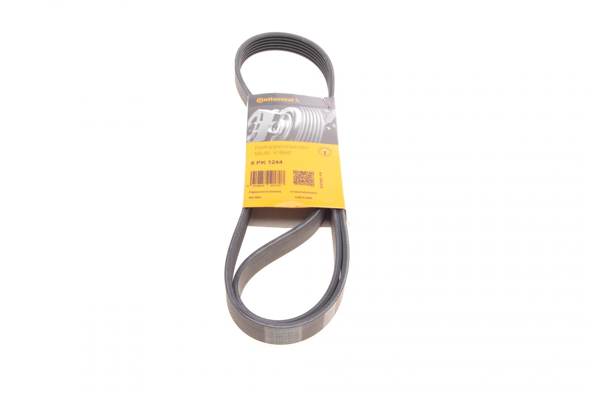 Ремінь генератора Continental Citroen Jumpy 2.0HDI 10- (6PK1244)