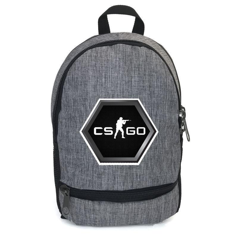 Школьный рюкзак с принтом Counter-Strike CSGO-001 12,5 л Серый (1441896085) Школьный рюкзак с принтом Counter-Strike CSGO-001 12,5 л Серый (1441896085)