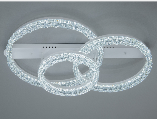 Люстра Diasha MX78203/500+400+300WH Кольца LED 103W Белый