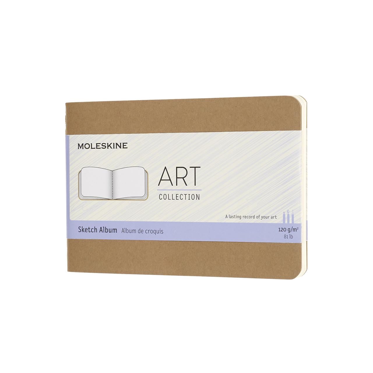 Блокнот Moleskine Art Cahier карманный 9х14 см для набросков бежевый (8058647626772)